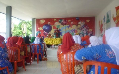 Guru PAUDIT Al Hasanah Studi Banding Ke TK Telkom Padang
