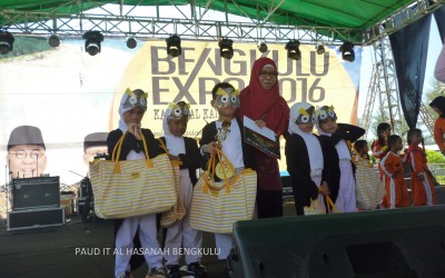 PAUD IT Al Hasanah Rajai Lomba Tari dan Mewarnai Bengkulu Expo