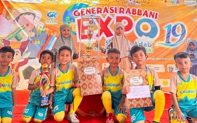 Murid PAUD IT Al Hasanah 1 Borong Piala